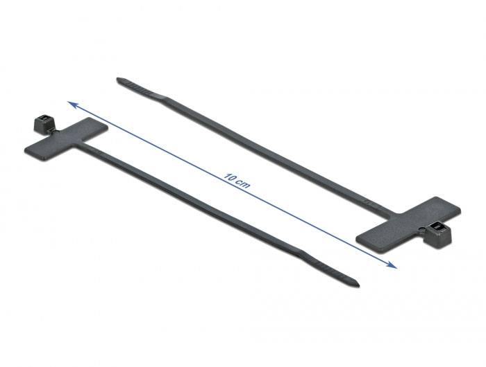 Delock 18958 Kabelbinder Schwarz 10St.