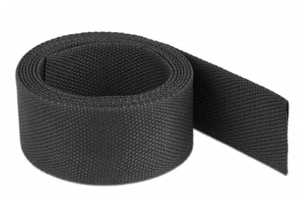 Delock 20795 Schrumpfschlauch Schwarz 25mm 12.5mm Schrumpfrate:2:1 1St.