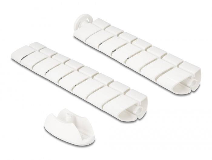 Delock Kabelkanal Kunststoff Weiß (L x B) 740mm x 75mm 1 St. 20797