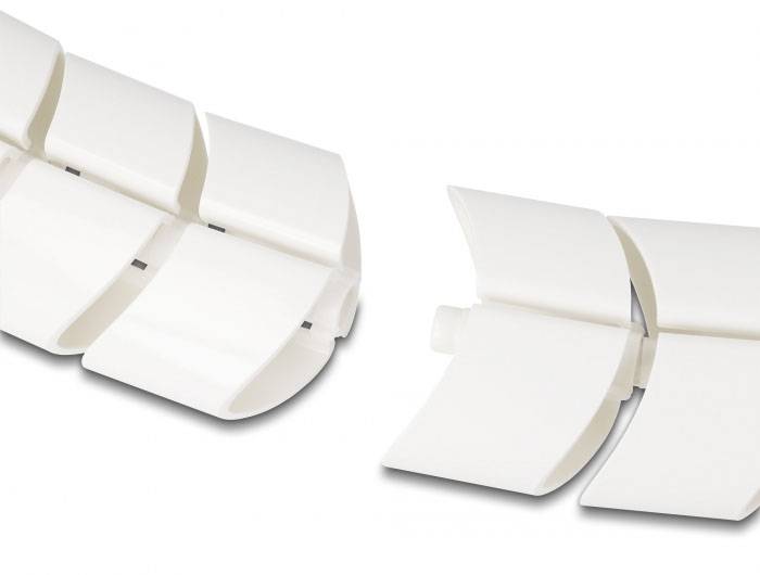 Delock Kabelkanal Kunststoff Weiß (L x B) 740mm x 75mm 1 St. 20797