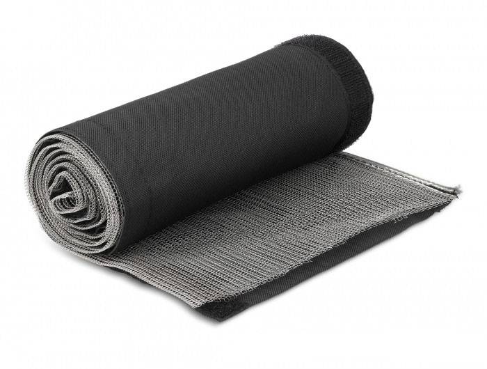 Delock 20844 20844 Geflechtschlauch Schwarz 1m 50mm (max) 1St.