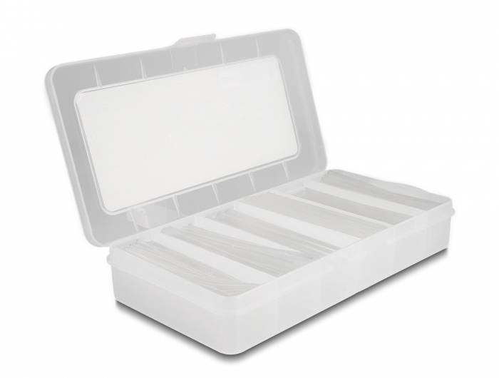 Delock 20863 Schrumpfschlauchsortiment Transparent Schrumpfrate:2:1 1St.