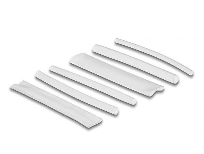 Delock 20866 Schrumpfschlauchsortiment Transparent Schrumpfrate:3:1 1St.