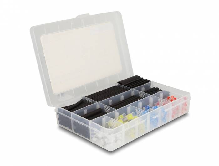 Delock 20907 Schrumpfschlauchsortiment Schrumpfrate:2:1 1St.