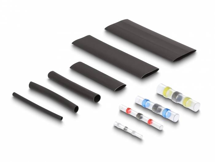 Delock 20907 Schrumpfschlauchsortiment Schrumpfrate:2:1 1St.