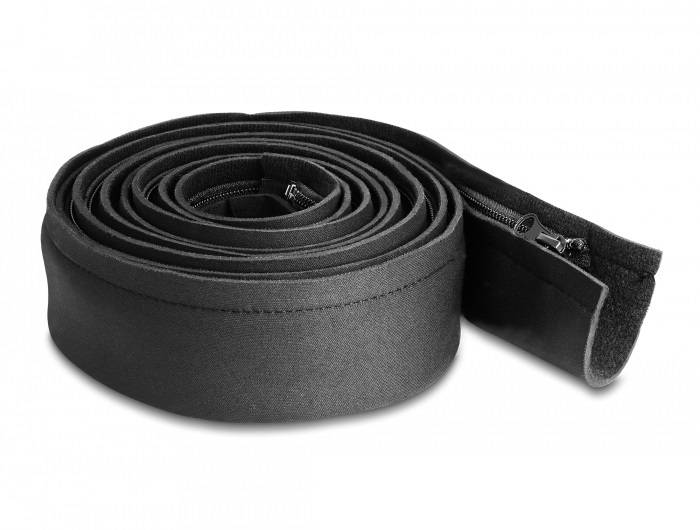 Delock 20914 20914 Kabelschlauch 25mm (max) Schwarz 1St.