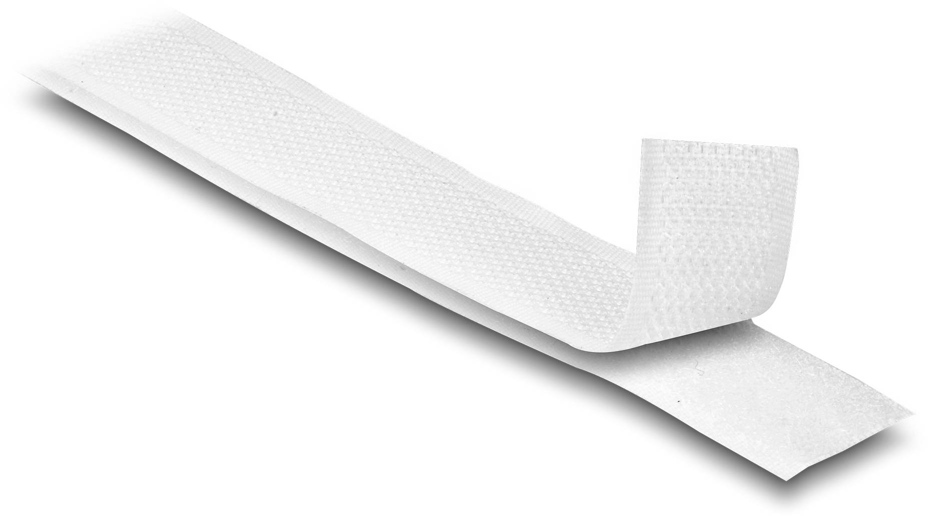 Delock 20918 Klettband zum Aufnähen Haft- und Flauschteil (L x B) 1m x 20mm Weiß 1St.