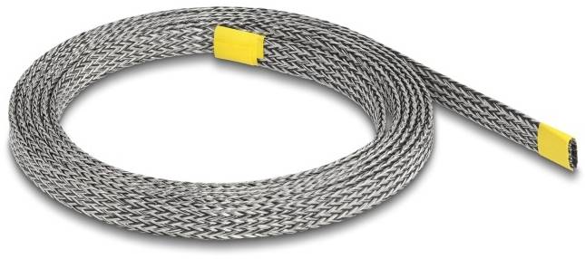 Delock 20937 20937 Geflechtschlauch Grau 2m 1St.
