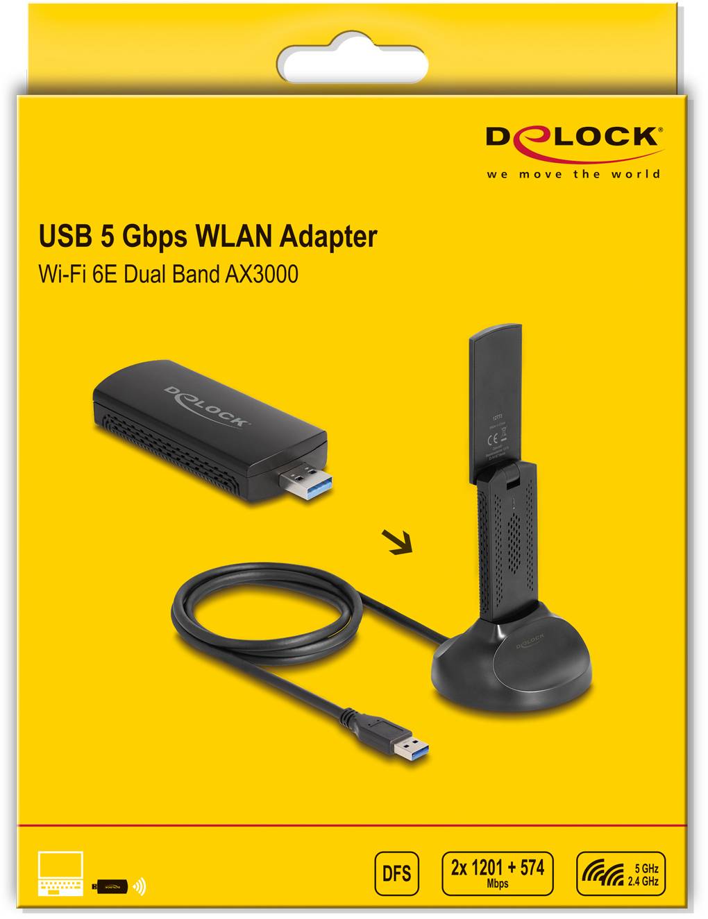 Delock 12773 WLAN Adapter WLAN