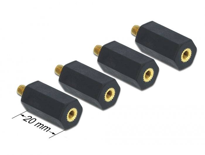 Delock 60242 Abstandsschraube 4St.