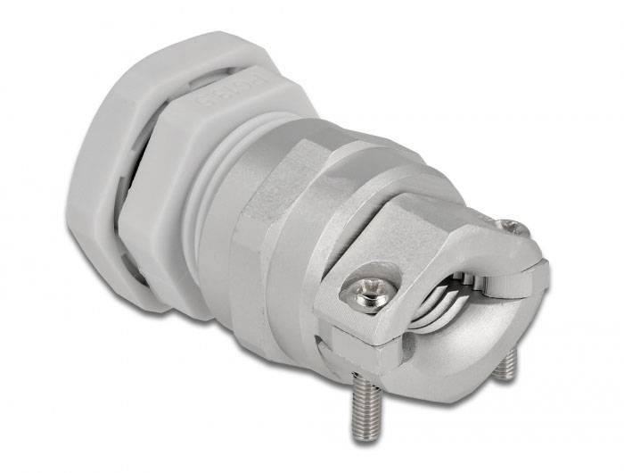 Delock 60356 Metall, Kunststoff Grau 1St.