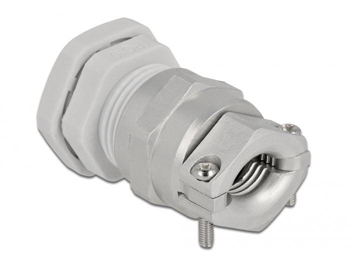 Delock 60358 Metall, Kunststoff Grau 1St.