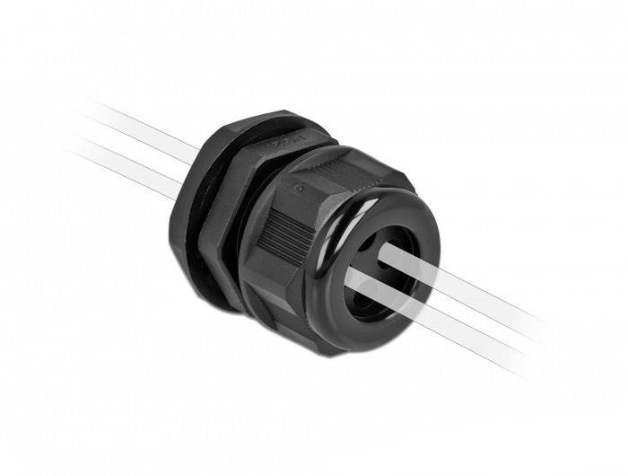 Delock 60383 Kunststoff Schwarz 1St.