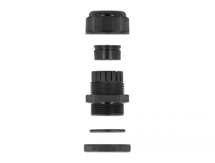 Delock 60391 Kunststoff Schwarz 1St.