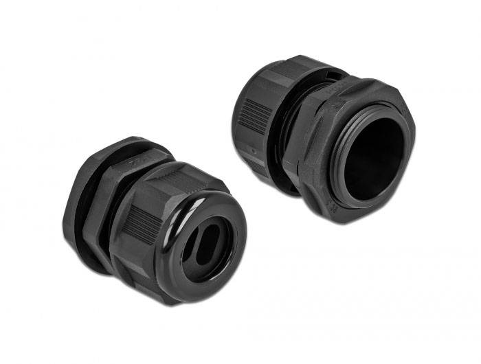 Delock 60393 Kunststoff Schwarz 1St.