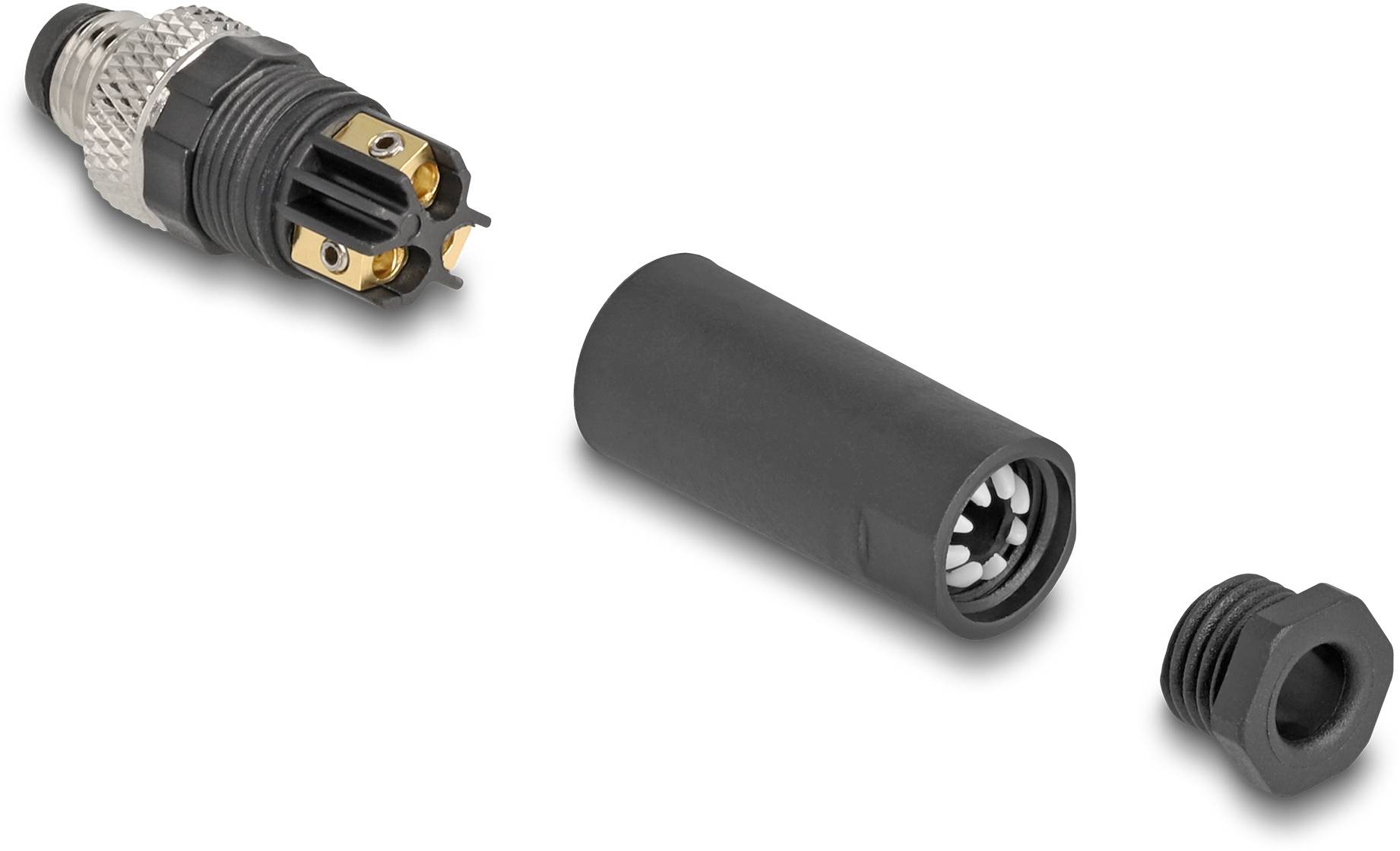 Delock 60529 Steckverbinder Steckverbinder-Bauform Gesamtpolzahl: 3 1St.