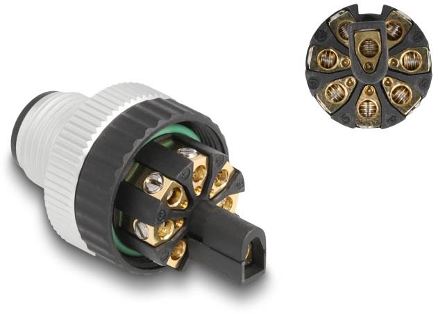 Delock 60535 Steckverbinderkontakteinsatz Steckverbinder-Bauform Gesamtpolzahl: 8 1St.