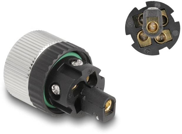 Delock 60537 Steckverbinder Steckverbinder-Bauform Gesamtpolzahl: 5 1St.