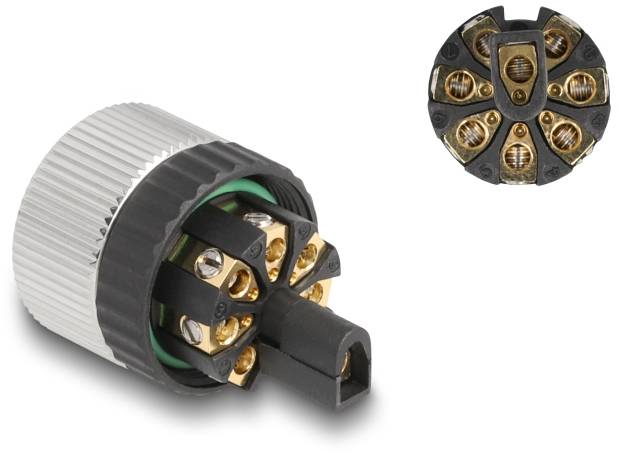 Delock 60538 Steckverbinder Steckverbinder-Bauform Gesamtpolzahl: 8 1St.