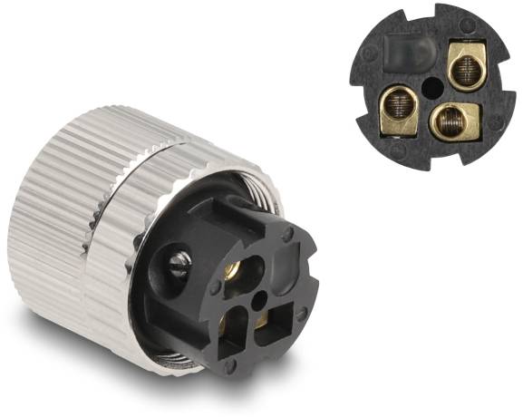 Delock 60542 Steckverbinder Steckverbinder-Bauform Gesamtpolzahl: 3 1St.