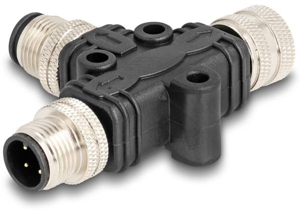 Delock 60580 T-Verteiler T-Verteiler Polzahl Sensoren: 4 1St.