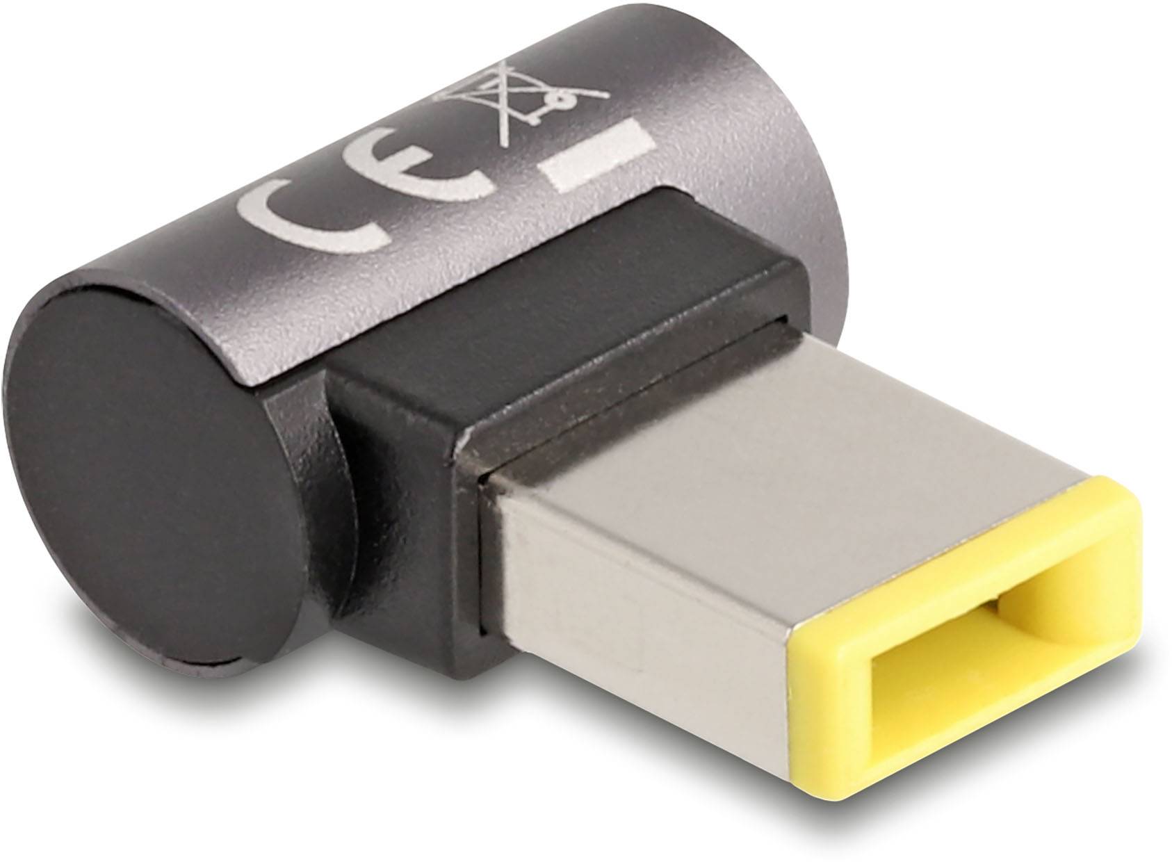 Delock Seriell Adapter [1x DC-Hohlstecker - 1x Magnetanschluss] Anthrazit