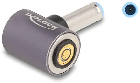 Delock Seriell Adapter [1x DC-Hohlstecker - 1x Magnetanschluss] Anthrazit