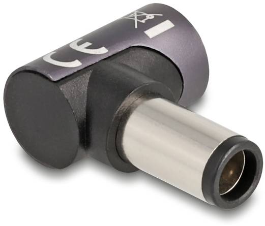Delock Seriell Adapter [1x DC-Hohlstecker - 1x Magnetanschluss] Anthrazit