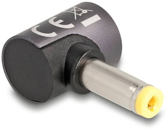 Delock Seriell Adapter [1x DC-Hohlstecker - 1x Magnetanschluss] Anthrazit