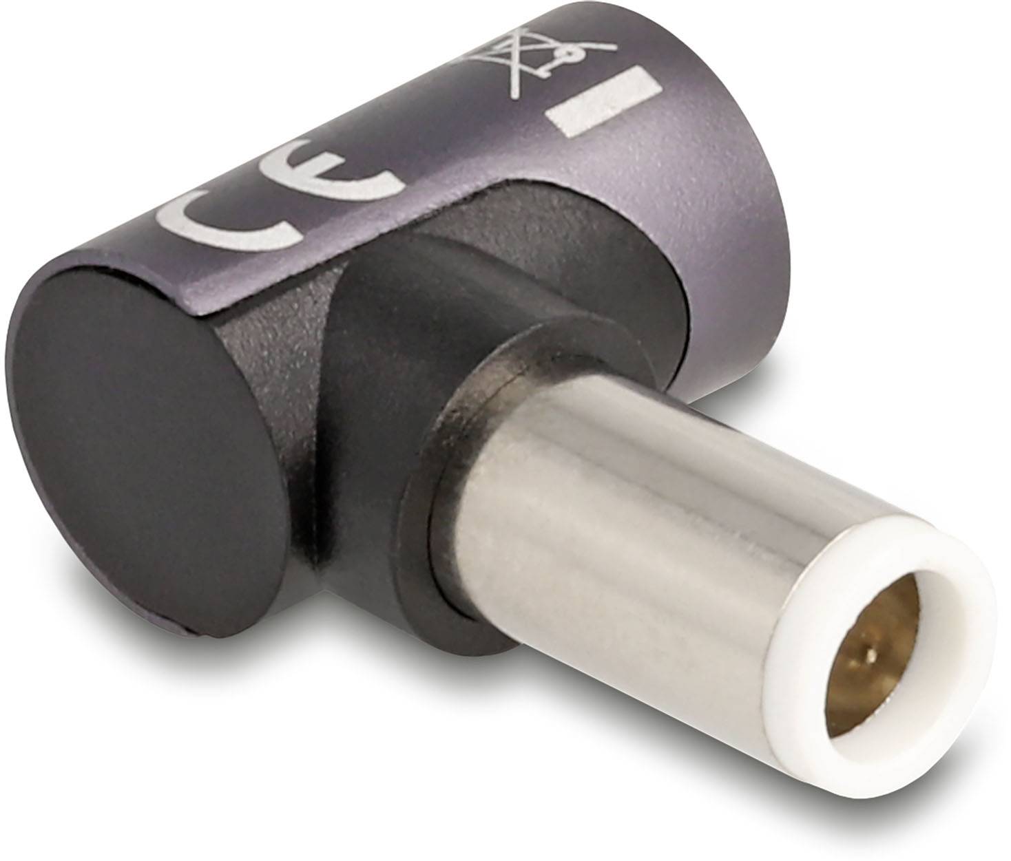 Delock Seriell Adapter [1x DC-Hohlstecker - 1x Magnetanschluss] Anthrazit