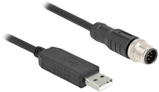 Delock 64257 Sensor-/Aktor-Kabel M12 1.8m 1 St. Bag