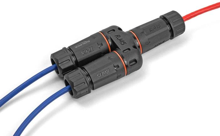 Delock RJ45 Netzwerk Adapter [1x RJ45-Buchse - 2x RJ45-Buchse] Schwarz