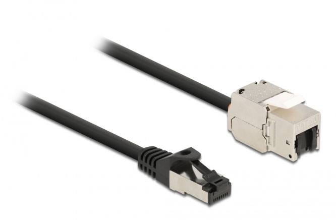 Delock 87028 RJ45-Einbaumodul Keystone CAT 6a 1St.