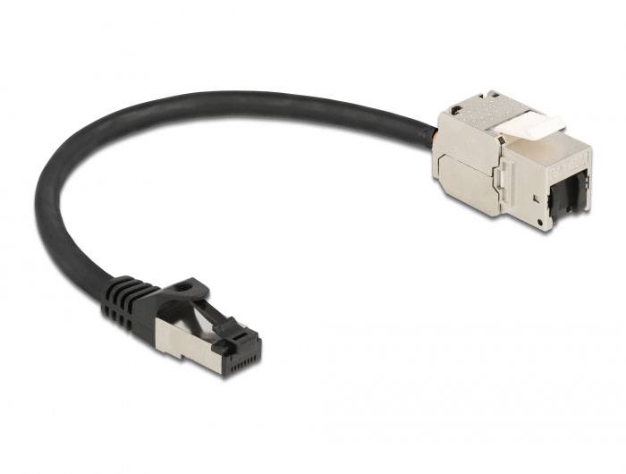Delock 87022 RJ45-Einbaumodul Keystone CAT 6a 1St.