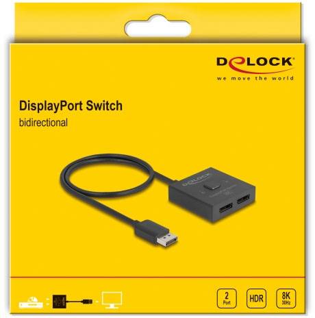 Delock 18906 DisplayPort-Switch