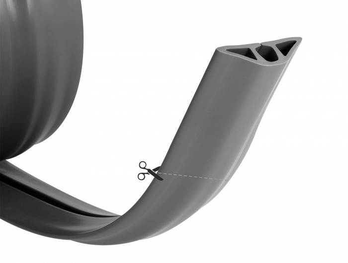 Delock 20732 20732 Kabelschlauch Grau 1St.