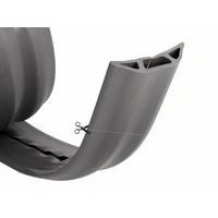 Delock 20733 20733 Kabelschlauch Grau 1St. Delock 20733 20733 Kabelschlauch Grau 1St.