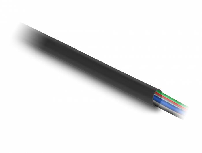 Delock 19000 19000 Kabelschlauch 8mm (min) Schwarz 1St.