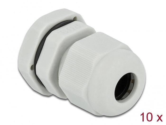 Delock 60195 Kunststoff Grau 1St.