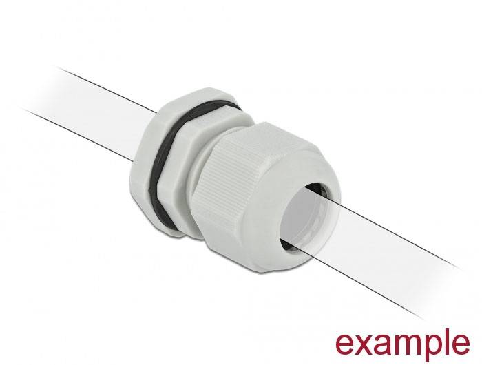 Delock 60219 Kunststoff Grau 1St.