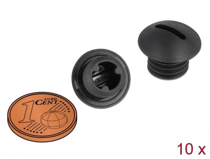 Delock 60228 Nylon Schwarz