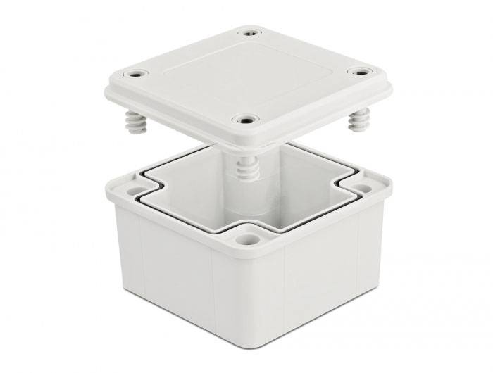 Delock 60396 Installations-Gehäuse 96 x 96 x 60 x 96 Grau 1 St. Box