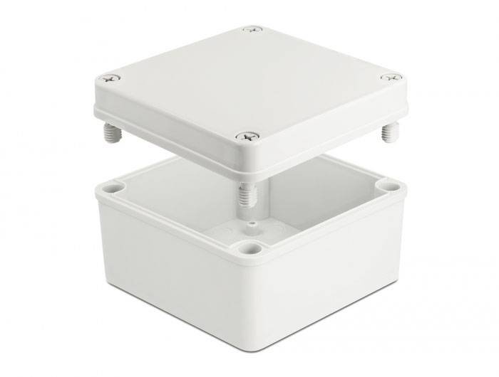 Delock 60398 Installations-Gehäuse 125 x 75 x 125 Grau 1 St. Box
