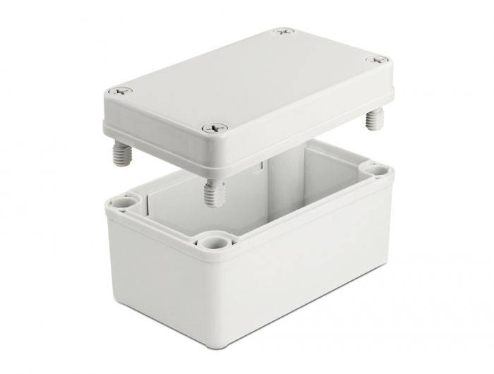 Delock 60399 Installations-Gehäuse 130 x 70 x 80 Grau 1 St. Box