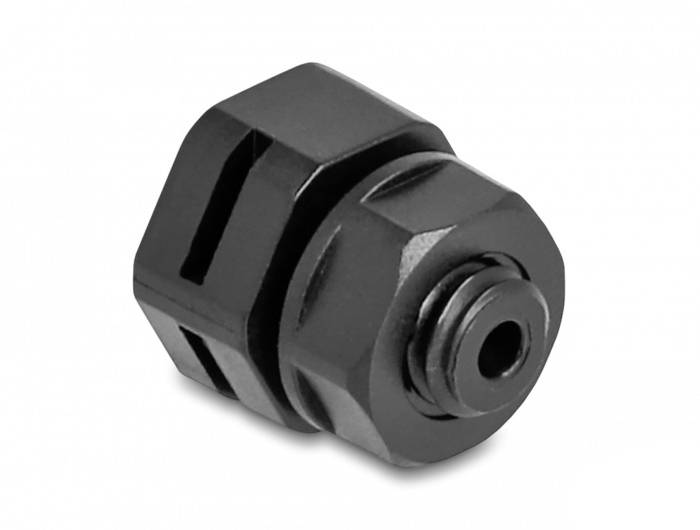 Delock 60477 60477 Druckausgleichselement 4mm M6 Polyamid Schwarz