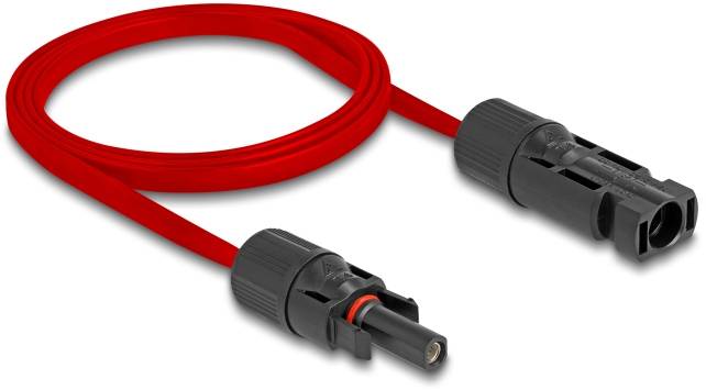 Delock 60676 60676 Solar-Kabel 3.3mm² Kabellänge 1m