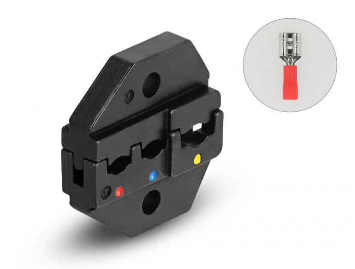 Delock 90536 90536 Presseinsatz CU Kabelschuhe, Quetschverbinder