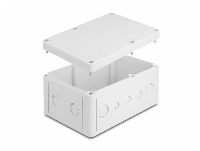 Delock 60492 Installations-Gehäuse 180 x 125 x 90 x 180 1 St. Box