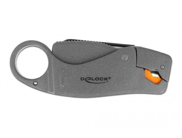 Delock 90512 90512 Abisolier-Seitenschneider