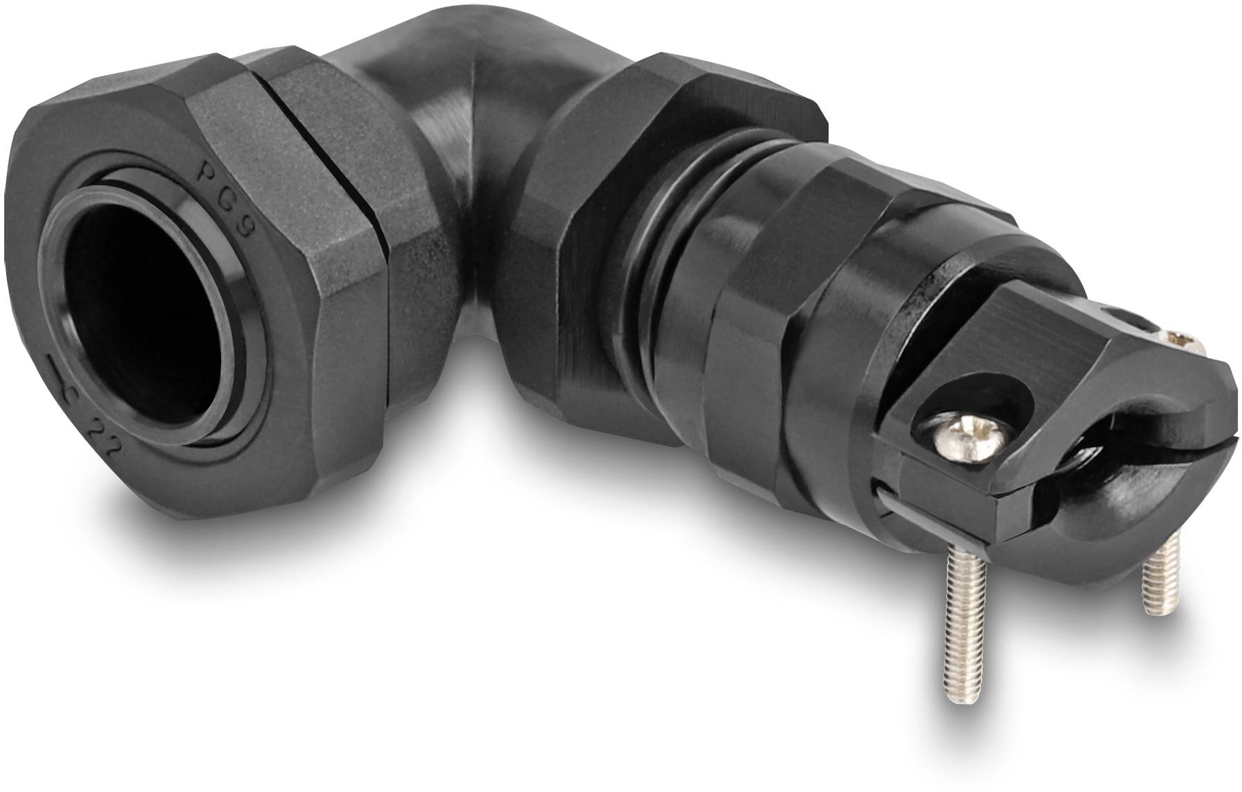Delock 60591 Kunststoff Schwarz 1St.